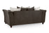 Laura Sofa Grey 3 Seater Back View